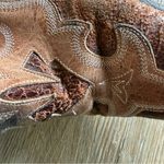 J.B. Dillon Square Toe Leather Western Cowgirl Boots Women’s Size 11B Brown Photo 14