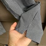 ZARA  dress pans women’s black and white size L‎ Photo 4