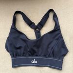 Alo Yoga Airlift Suit Up Bra Navy/Navy XS Photo 2