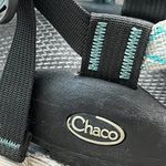 Chacos Chaco Classic Z/2 Sandals Teal Grey White Women's Size 8 Photo 5