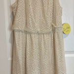 Emma & Michele Emma & Michelee Lace Dress Sleeveless Party Cocktail Dress‎ Ivory Size 12 Photo 0