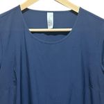 Spanx Yes, Pleats! Midnight Navy Tee Shirt Size Medium Photo 4