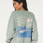 Hollister  Green Santa Monica Sweatshirt Photo 0