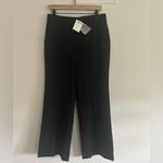 ALC Frank NWT A.L.C. Stretch Chelsea Tailored Wide Leg Pants High Waisted Navy Blue Size 8 Photo 2