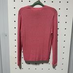 Talbots Pink Cardigan with Matching Tank SET Size M Photo 2