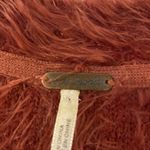 Free People Fancy Long Sweater size M length 48” bust 32” so fluffy & beautiful Photo 3