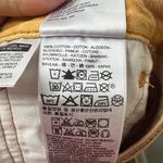 Levi's 501 XX Original Fit High-Rise Shorts Size 34 Gold Yellow Raw Hem 5-Pocket Photo 6