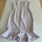 French Connection Whisper light ruffle hem dress lavender frost size 2 Photo 14