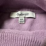 Madewell  Ashbury Mock Neck Sweater Lilac Purple Merino Wool Alpaca Size XXS Photo 8