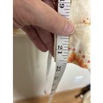 VTG Khakis International Design Capri Crop Pants Size 10 Missing interior button Orange Photo 9