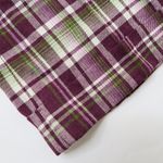 Vintage 70s Sears Purple Plaid Bell Bottom Pants Size 24 Photo 6