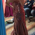 Vienna Prom Vienna Rose Gold Prom Dress Photo 0