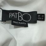 PatBo Plunge Neckline Green Tropical Palm Print One Shoulder Jumpsuit SZ 8 NWT Photo 5