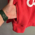 Adidas  graphic sweatshirt unsized in coral color Photo 3