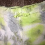 Free People  Kelly Washed Green Yellow Tie Dye Lounge Short XS NWT Photo 3