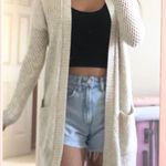 American Eagle Outfitters Cream Cardigan Photo 0