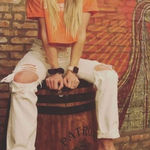 AGOLDE  90's Mid Rise Loose Fit Distressed Jeans Vanish White Destroyed Size 2‎ Photo 1