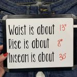 Boston Proper  Size 2 Jean Stretchy Distressed Denim Jeggings Low Rise Skinny Photo 9