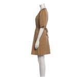 3.1 Phillip Lim Dress 2 Khaki Cotton Twill Short Sleeve Minimalist Neutral Trip Photo 6