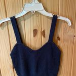 Z Supply  Dark Blue Knit Tank Top Photo 1