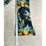 Anthropologie  Maeve Escape Printed Pants Women's 10 Multicolor Tropical Wide Leg Photo 8