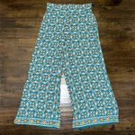 Max Studio NWT Floral Print  Swim Coverup Pants Photo 0