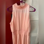 Sam Edelman  Womens Smocked MIDI Halter Dress Photo 4