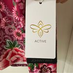 Johnny Was  Pink Lace Bee Active High Low Mesh Contrast Top, Size Extra Large Photo 7