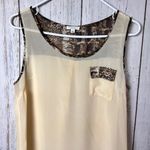 Edge  Women's Sleeveless Dressy Flowy Tank Sz L Photo 6
