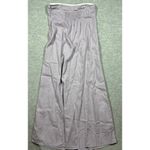 Urban Outfitters ‎ Dress M Lilac Midi Strapless M Linen Blend Womens Summer Beach Photo 2