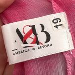 America & Beyond Pink Totally Tie Dyed Maxi Cover Up Sz M NWT Size M Photo 5