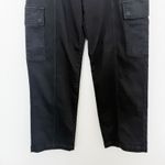 Mother Jeans Womens Size 30 Black Rambler Cargo Y2K Baggy Ankle High Waist Photo 2