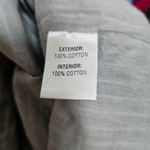 Judith March  Striped Flutter Sleeve V-Neck Dress Floral Applique S Retro Photo 6