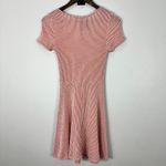 Urban Outfitters Caution to‎ the Wind Dress S Pink Stripe Tie Front Vintage 90s Y2K Preppy Boho Photo 5
