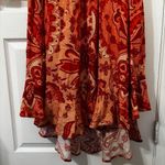 Farm Rio Jaipur Crossover Linen Blend maxi sun dress size L Photo 3