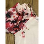 Naggoo Womens Pink Floral Mini Dress Size‎ Medium Floral Beach Party Wedding Photo 3