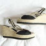 Nine West | Black & Cream Wedges Photo 2