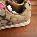 Coach  Naya Pink and‎ Brown Sneakers Photo 3