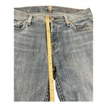 7 For All Mankind Josefina Skinny Boyfriend Blue Jeans 27 Photo 11