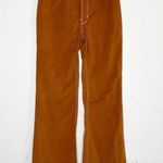 Vintage 60’s Burnt Orange Straight Flare Leg Retro Jean Size 25 Photo 0