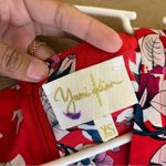 Yumi Kim  Red Floral Silk Jumpsuit Photo 8