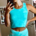 Blue Tie Dye Tank Top Photo 0