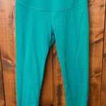 Fanka Leggings Womens Body Sculpt Green Compression Reversible Workout Pant Size M Photo 0