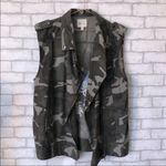 Silence + Noise Black /Green Camo Vest Photo 2