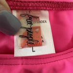 Free People Free People Womens Large Hot Pink Ruffle Spandex Nylon Bikini Top Photo 3