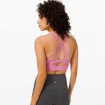 Lululemon  Free to Be Serene High Neck Special Edition Sports Bra Size 4 GUC Photo 3