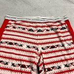 Victoria's Secret Victoria’s Secret Red Cream Plaid Holiday Thermal Leggings Pajamas Small EUC Photo 5