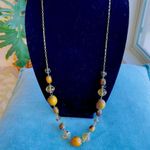 Vintage W Germany breads necklace Photo 1
