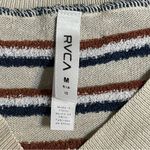 RVCA Long Sleeve Striped Crop Shirt Photo 9