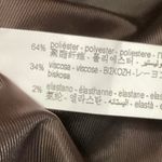 ZARA NEW  Women's Brown Blue Pinstriped Preppy School Girl A-Line Mini Skirt Sz L Photo 4